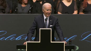 Biden says he’s ‘a lot smarter than most of you’ while reflecting on childhood stutter at Jackson funeral