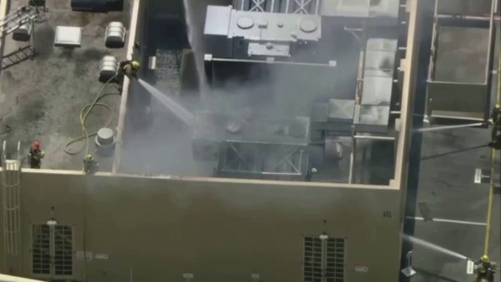 Fire breaks out at Warner Bros. Studios lot in Southern California