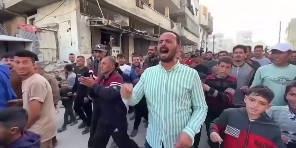 Protesters in Gaza target Hamas