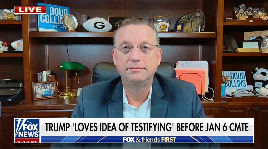 Trump getting subpoenaed by Jan. 6 committee is 'political theater': Doug Collins 