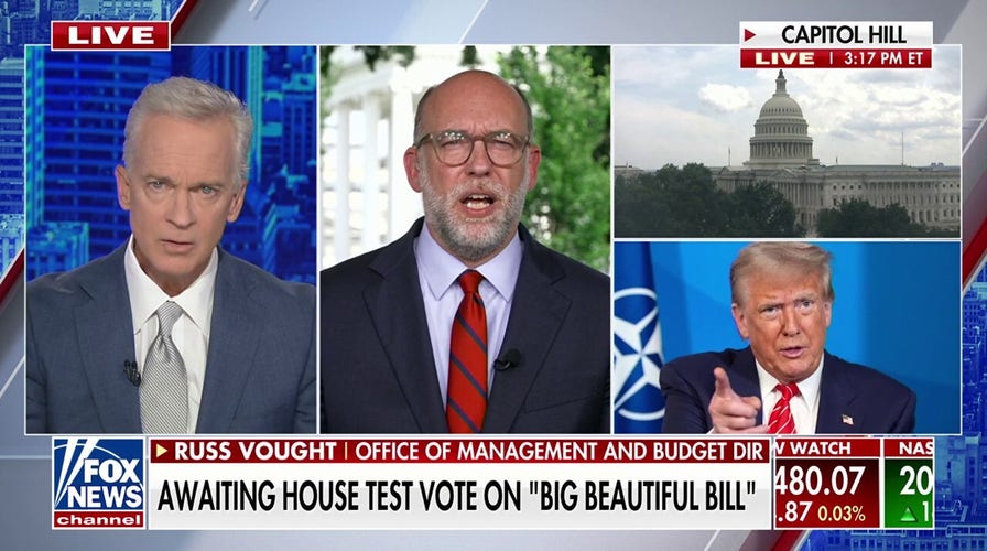 Trump Office of Management and Budget director addresses whether the 'big, beautiful bill' raises the nation's deficit