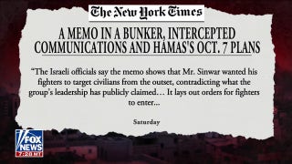 Hamas memo reportedly reveals sinister details of Oct. 7 attack