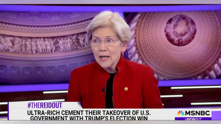 Elizabeth Warren says murdering UnitedHealthcare CEO was wrong but 'you can only push people so far'