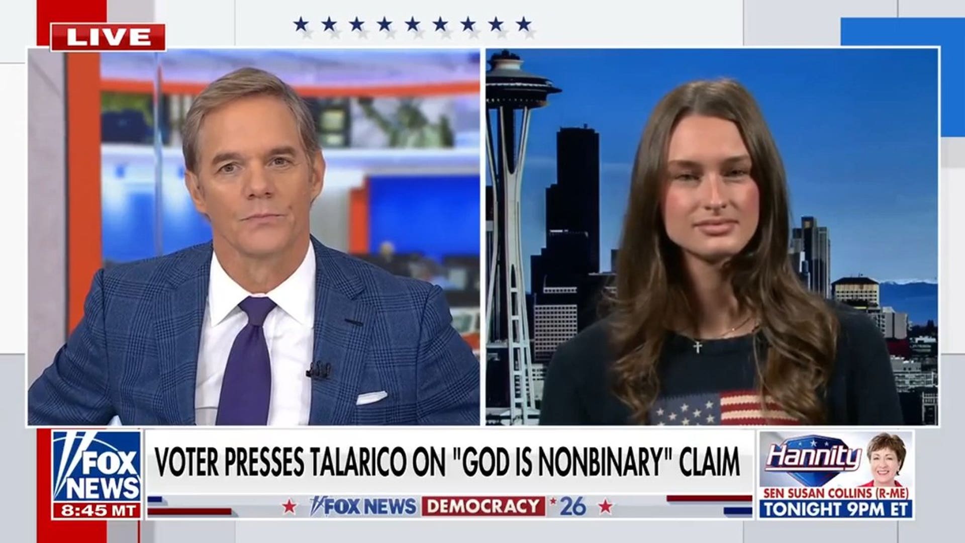 Voter presses James Talarico on 'God is nonbinary' comment