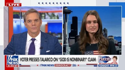 Voter presses James Talarico on 'God is nonbinary' comment