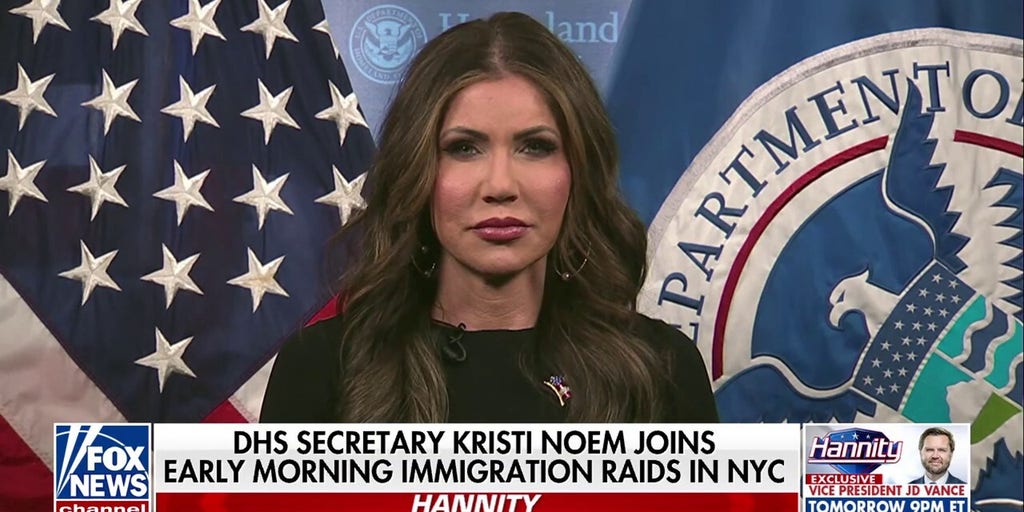 New York City is safer because these dangerous criminals are gone, says DHS Secretary Kristi Noem