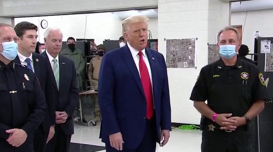 President Trump travels to Kenosha amid Blake shooting protests