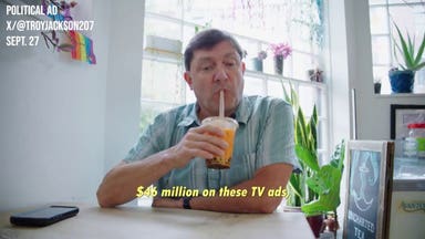 Maine Dem Sen candidate's viral ad has both parties questioning his working class credentials
