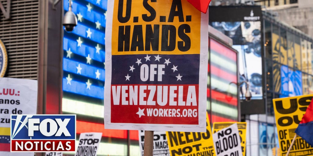 Protestas pro-Maduro en EE.UU.