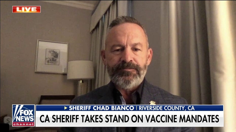 CA sheriff refuses to comply with COVID vaccine mandate for officers: ‘I’m not anti-vaccine’