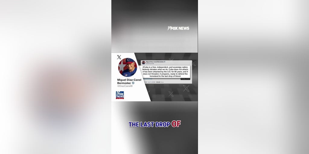 Cuban president DEFIANT as Trump pushes to make a deal