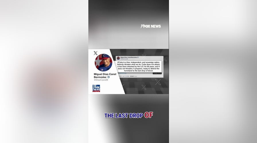 Cuban president DEFIANT as Trump pushes to make a deal