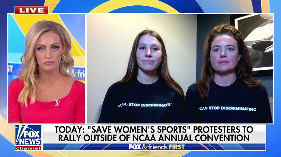 'Save Women's Sports' protesters to rally outside NCAA convention