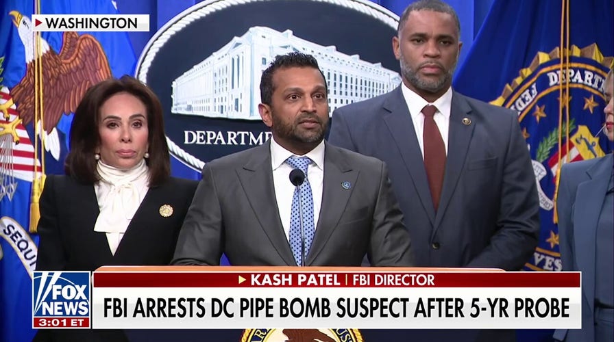 FBI arrests January 6 pipe bomb suspect after 5-year probe