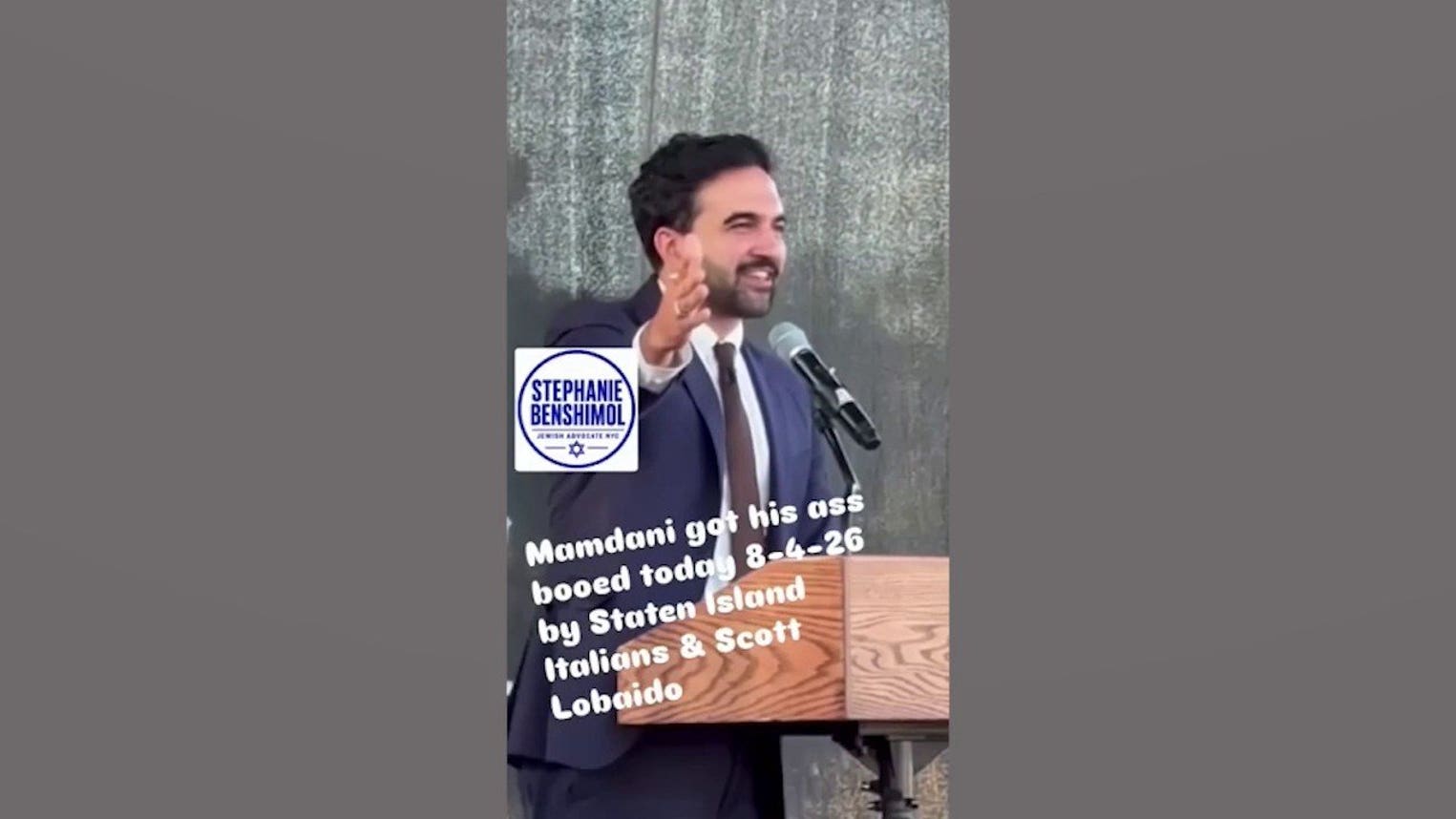 Zohran Mamdani booed off stage at New York City police event