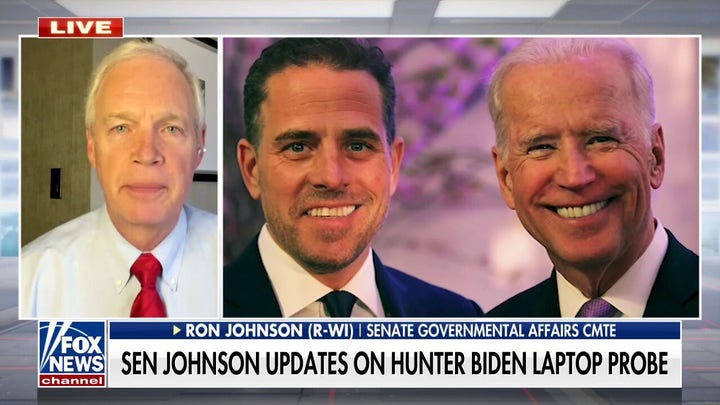 Sen. Johnson: Biden wouldn’t be president if family’s ‘corruption’ was not stifled by FBI, media
