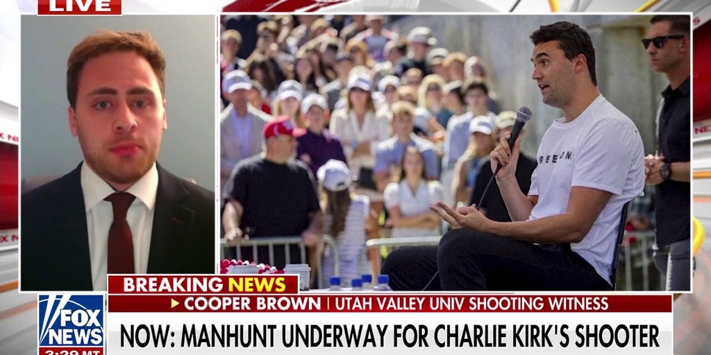 Charlie Kirk assassination eyewitness recounts 'chaos' at scene Fox(01)