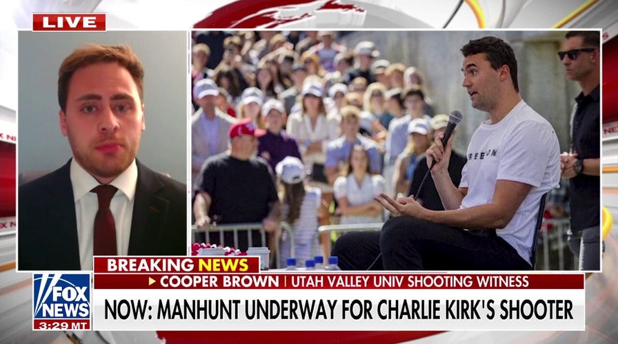 Charlie Kirk assassination eyewitness recounts 'chaos' at scene