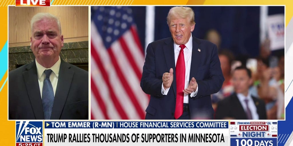 Once Kamala starts talking, her campaign will ‘drop’: Rep. Tom Emmer