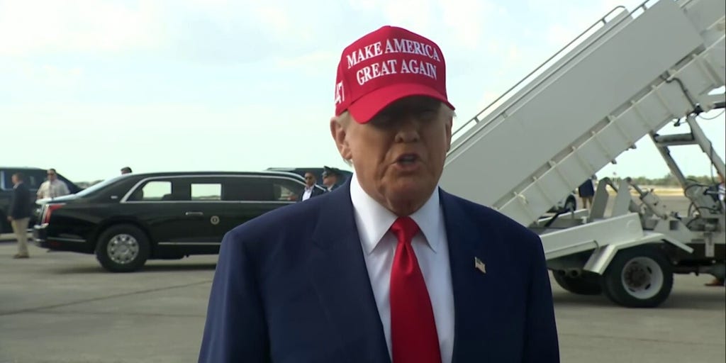 President Trump talks about war between Russia and Ukraine, potential peace deal