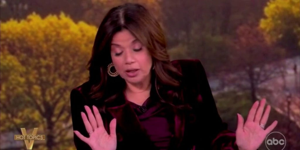 'The View' co-host Ana Navarro agrees with transportation secretary's call to dress better while traveling