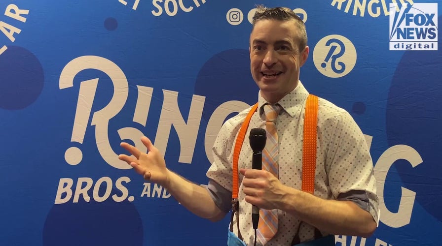 Jan Damm plays Nick Nack for Ringling Bros. and Barnum & Bailey, but also holds the role of 'circus dad'