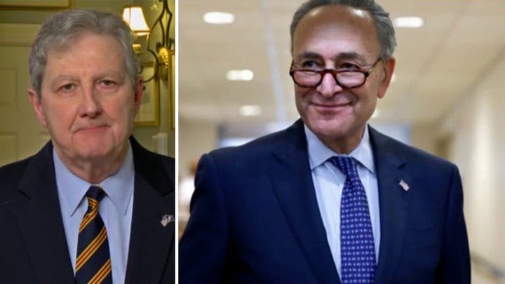 John Kennedy rips Democrat bill as an 'orgy of spending'