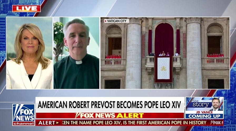 Pope Leo XIV calls on world to ‘build bridges’ in first message as pope