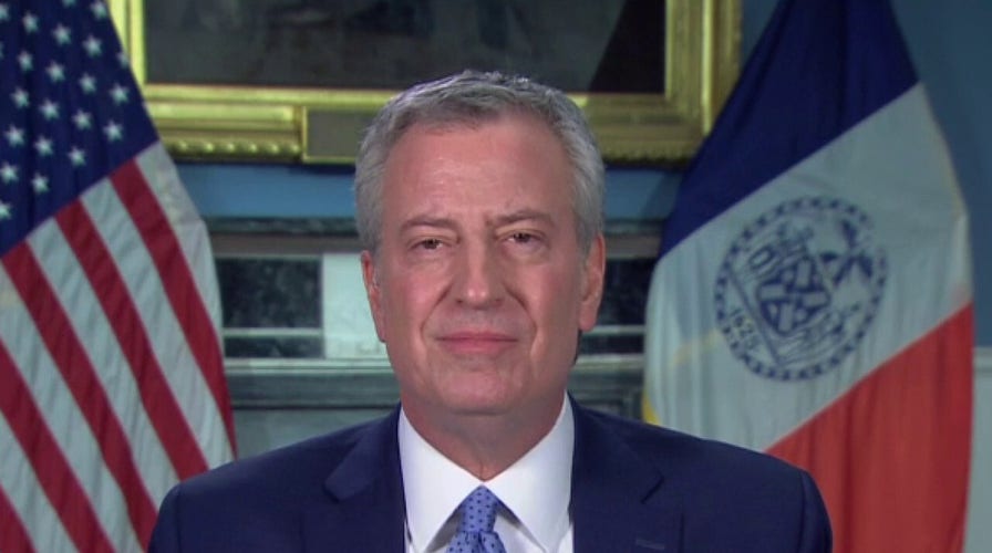 New York City Mayor Bill de Blasio on dramatic increase in COVID-19 cases in New York