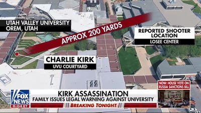 Charlie Kirk’s family files legal claim over alleged security failures at UVU