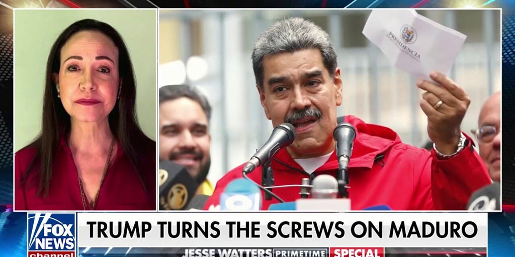 Venezuelan opposition leader says Nicolas Maduro represents a 'real threat' to Americans' national security