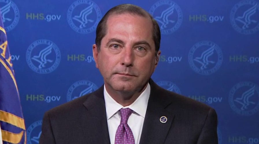 HHS secretary addresses leaked FEMA memo draft on COVID-19 death toll rising