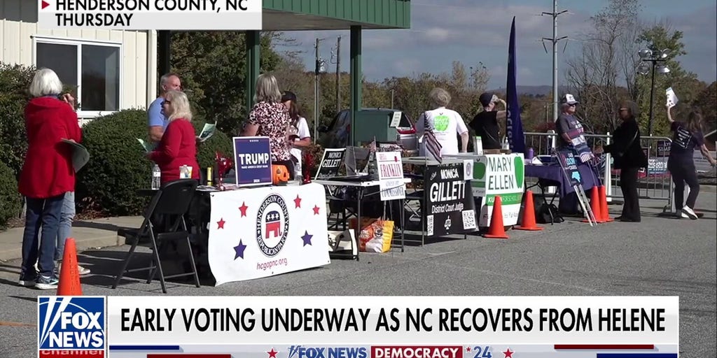 Concerns over poll site access linger in NC after Hurricane Helene