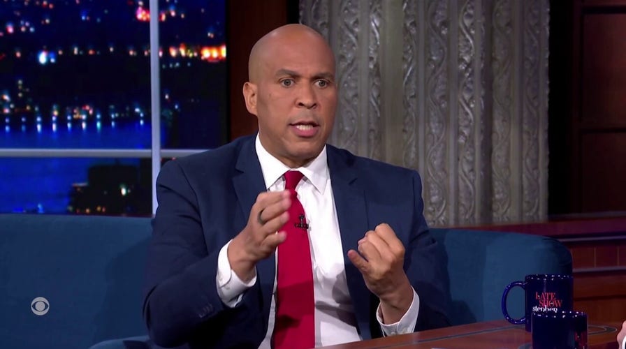 Sen. Booker tells Colbert that he does 'not trust' Trump-appointed judges 'to secure our rights'