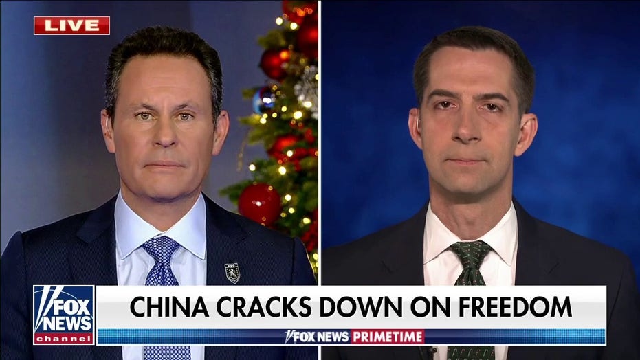 Tom Cotton urges the Biden administration to reduce reliance on the Chinese Communist Party