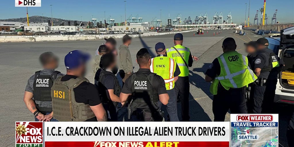 ICE’s ‘Operation Highway Sentinel’ ramps up crackdown on illegal migrant truck drivers