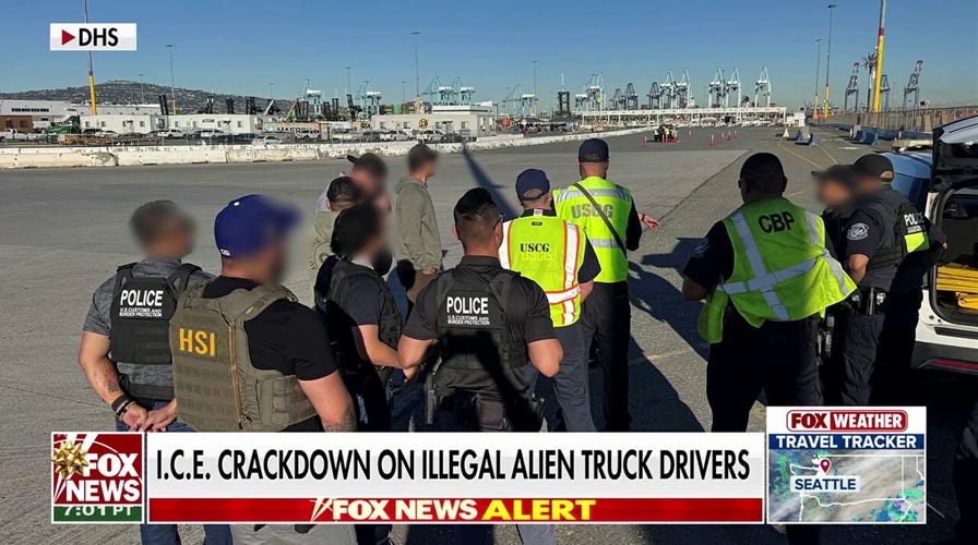 ICE’s ‘Operation Highway Sentinel’ ramps up   crackdown connected  amerciable  migrant motortruck  drivers