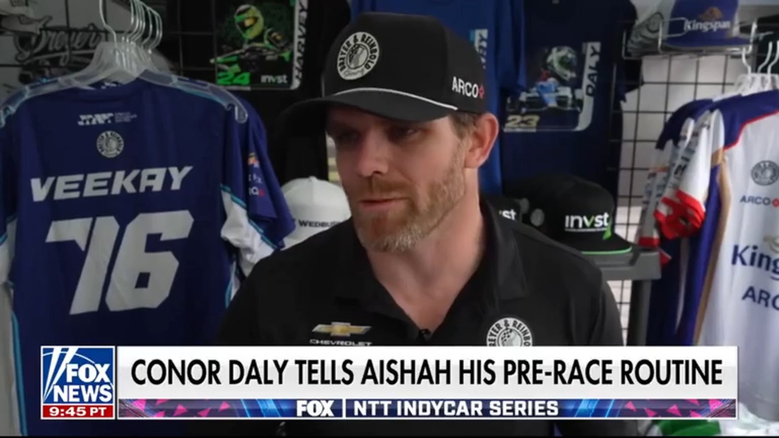 IndyCar driver Conor Daly details preparations for his 13th Indy 500