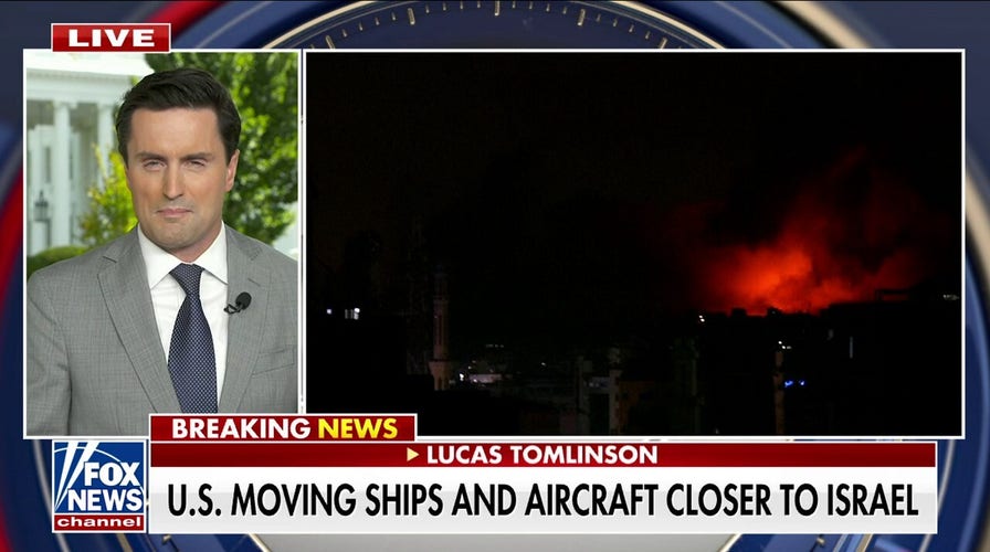 US military moving ships and aircraft closer to Israel
