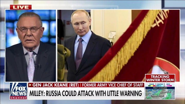 Gen. Jack Keane: Putin wants concessions, sees US as weak after Afghanistan