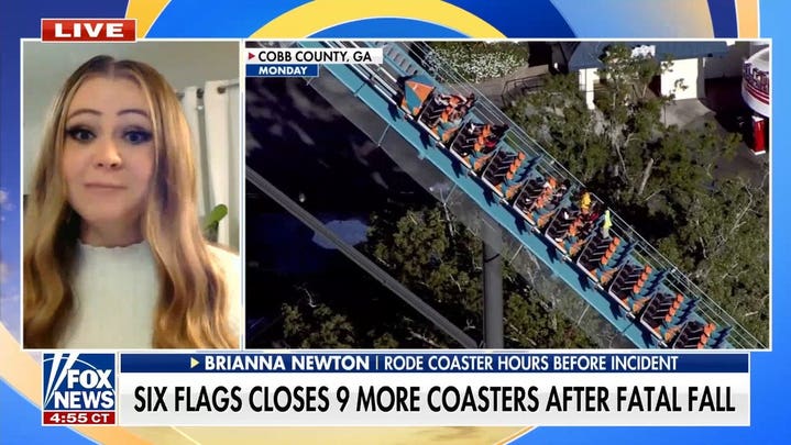 Six Flags Over Georgia closes roller coasters after fatal accident