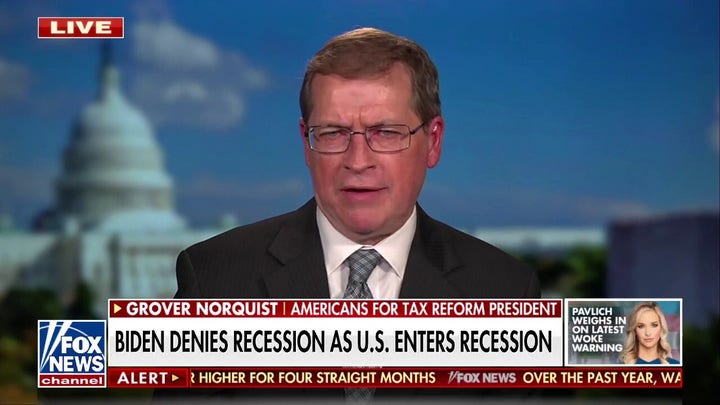 Grover Norquist: Biden's 'spending spree' caused inflation and recession