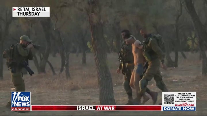 Video shows Israeli forces arresting blindfolded Palestinian man