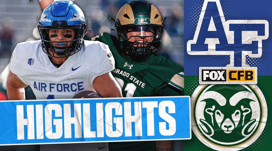 Air Force Falcons vs. Colorado State Rams Highlights | FOX College Football