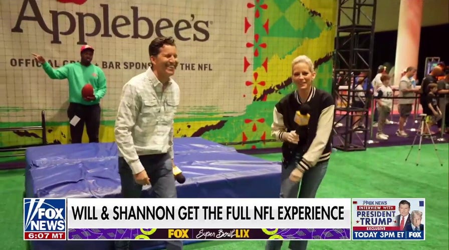 Will Cain and Shannon Bream visit NFL Experience in New Orleans