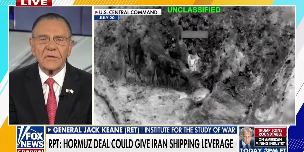 Jack Keane calls for freedom of navigation in Strait of Hormuz