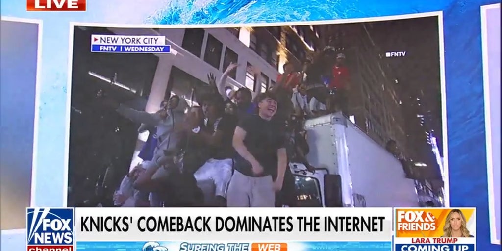 Knicks fans go viral smashing cars, bicycles after big win