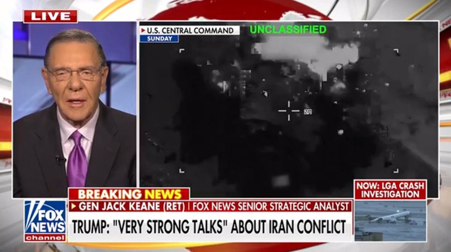Jack Keane says helium  has 'complete confidence' successful  Trump amid Iran conflict