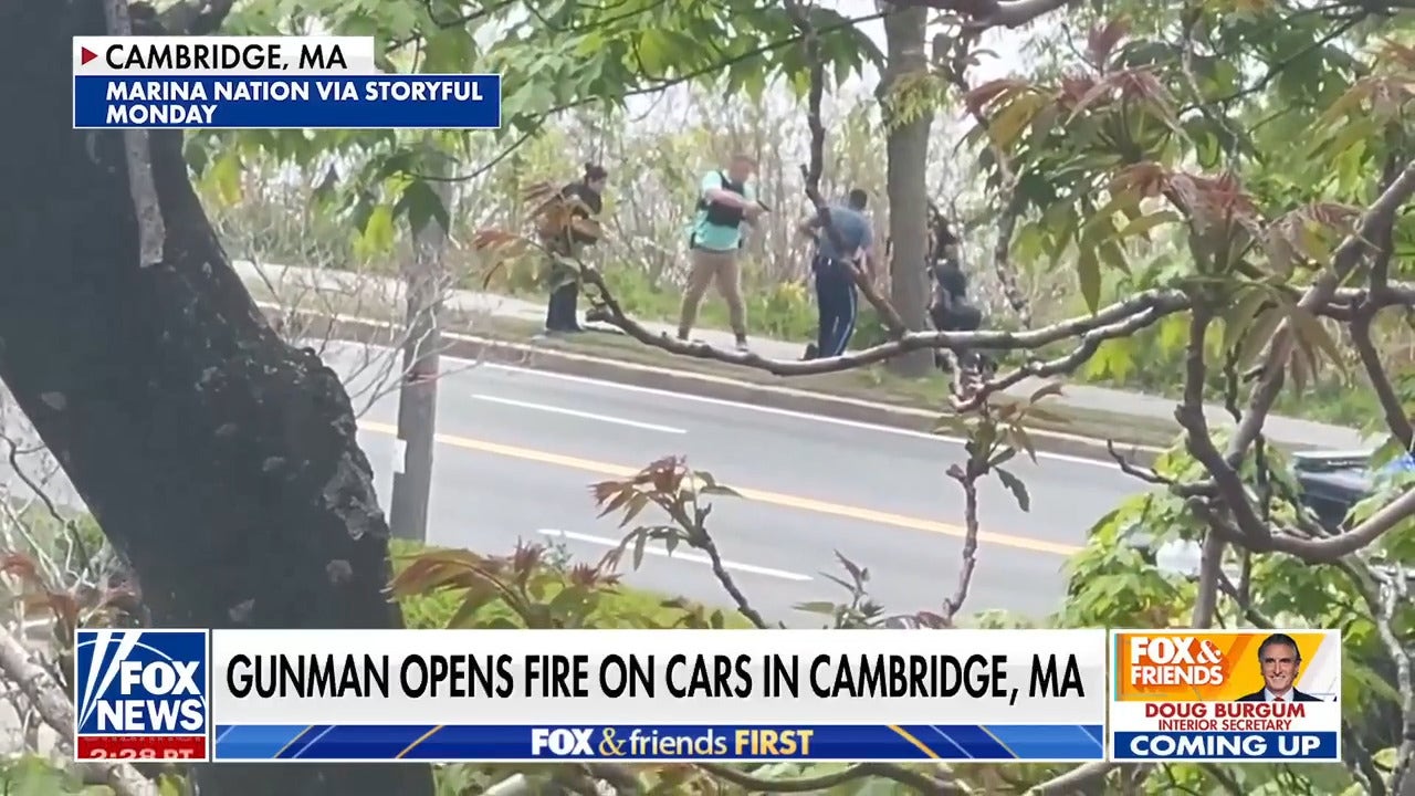 Gunman opens fire on cars in Cambridge, MA