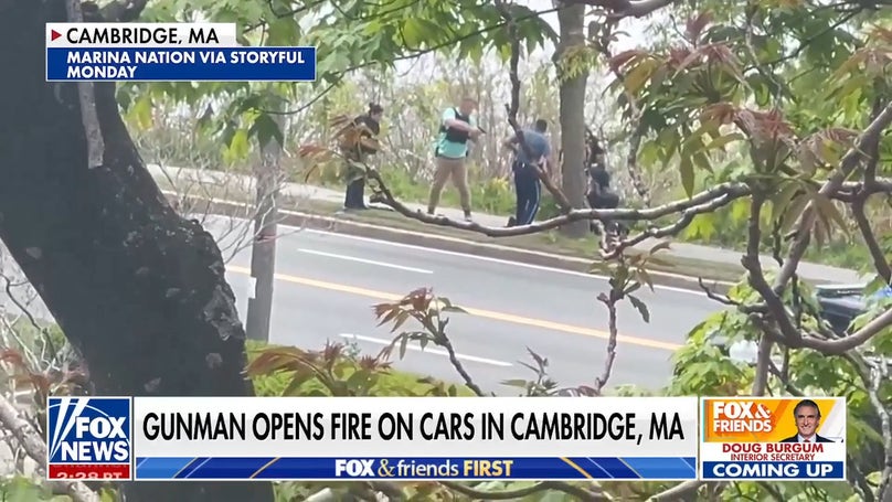 Gunman opens fire on cars in Cambridge, MA